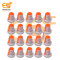 Orange color Potentiometer knob Rotary switch caps pack of 20pcs